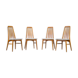 Chaises Eva par Niels Koefoed pour Koefoed Hornslet, années 1960