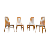 Eva chairs by Niels Koefoed for Koefoed Hornslet, 1960