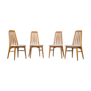 Eva chairs by Niels Koefoed for Koefoed Hornslet, 1960