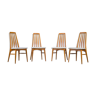 Eva chairs by Niels Koefoed for Koefoed Hornslet, 1960