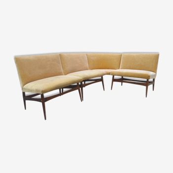 Banquette modulable danoise années 50/60 by Finn Juhl