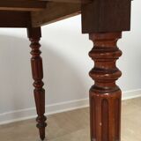 Walnut folding table 19th