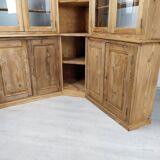 Bistro corner bookcase