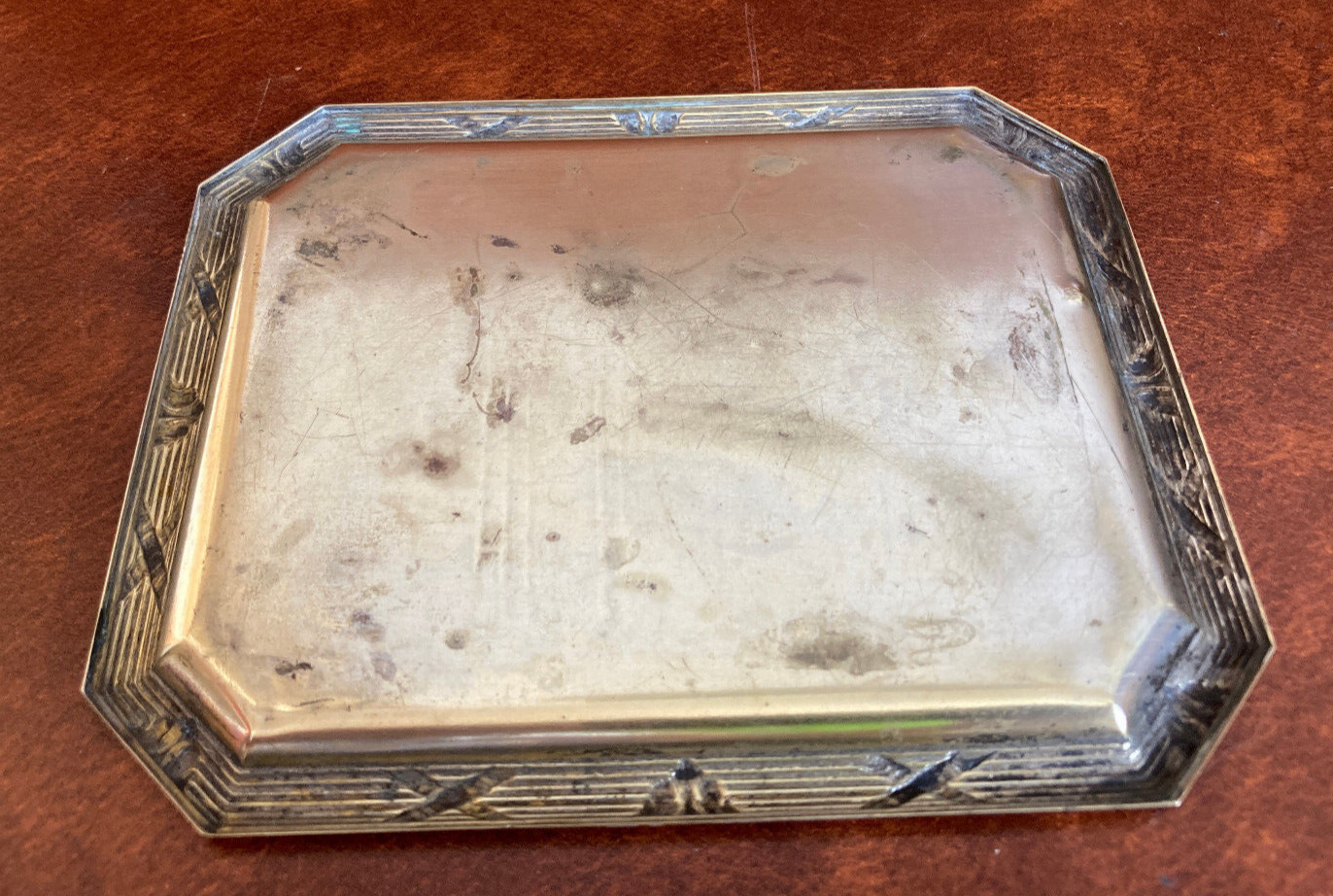 Old card holder tray