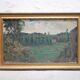 Old painting, oil on canvas