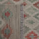 Geometric Handwoven Oriental Wool Kilim Traditional New Flatwoven Wool Area Rug 168x193cm