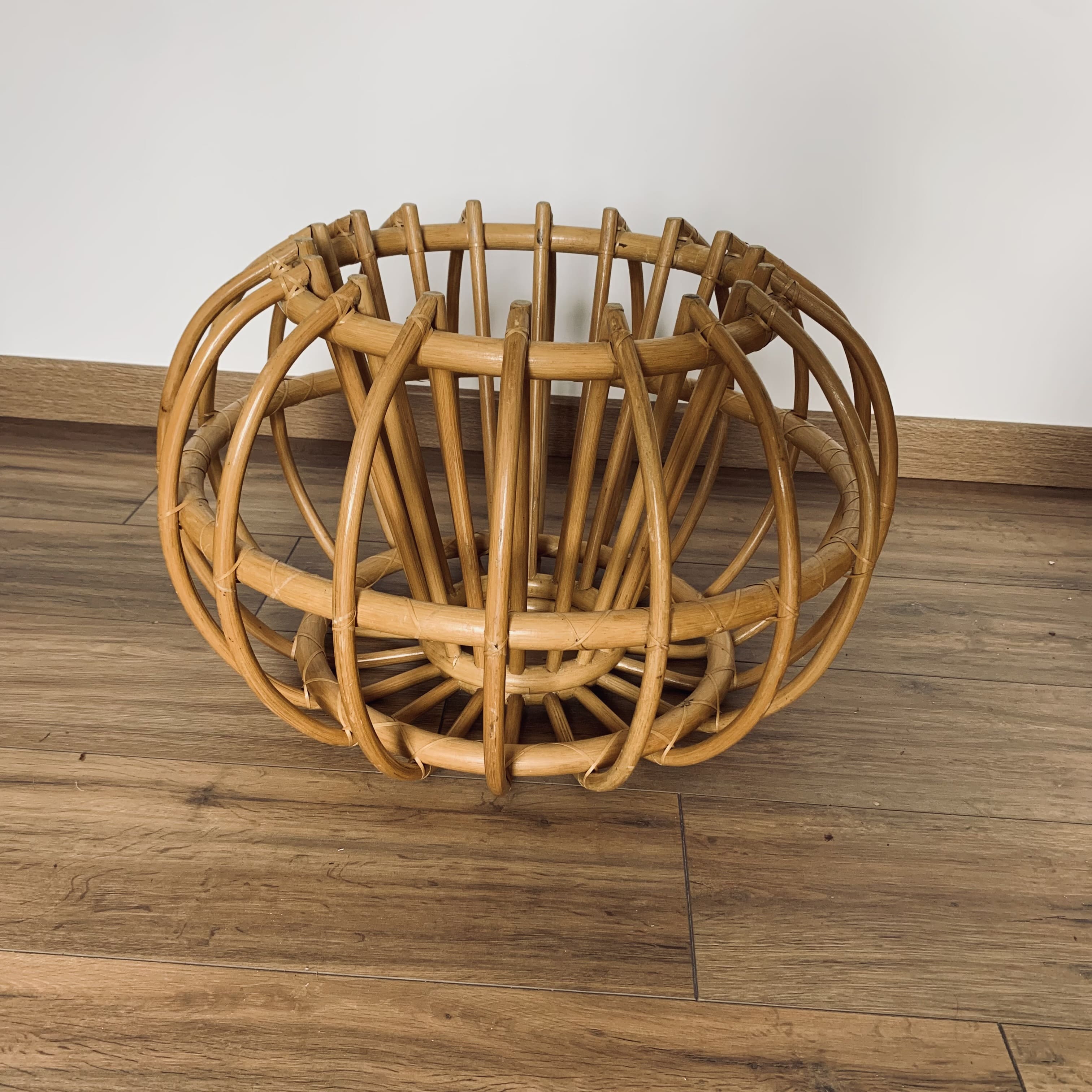 Rattan coffee table