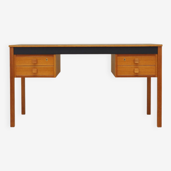 Ash desk, Danish design, 1970s, production: Denmark