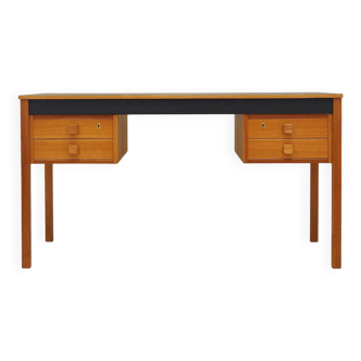 Bureau en frêne, design danois, années 1970, production : Danemark