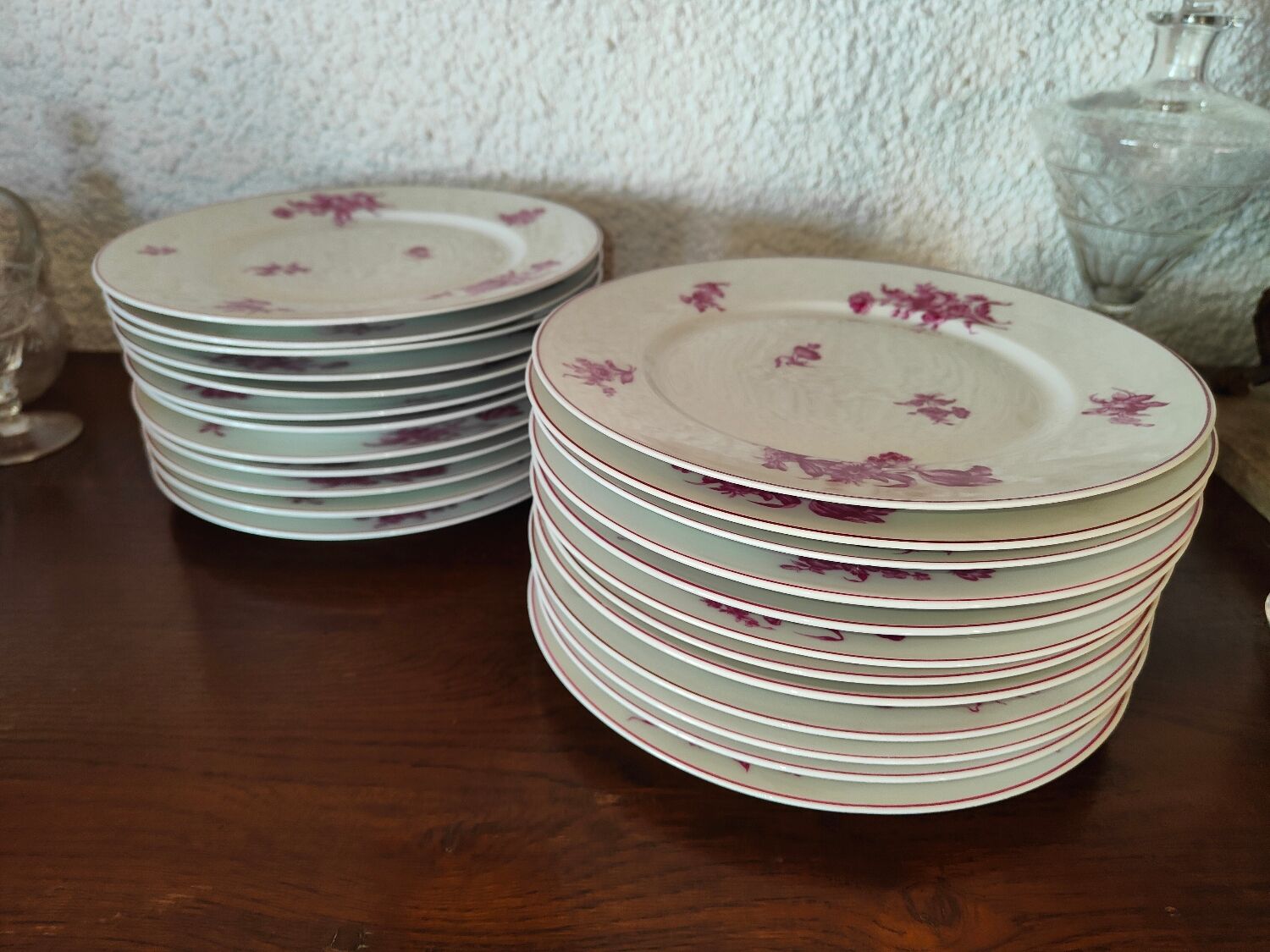 Porcelain service 58 pieces e.Bourgeois Drouot Paris