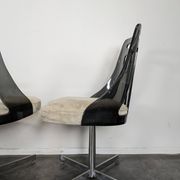 Set of 4 Space Age chairs by Brody