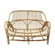 Rattan sofa bench year 70