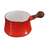 Casserole rouge Dansk designs en métal émaillé ihq années 60