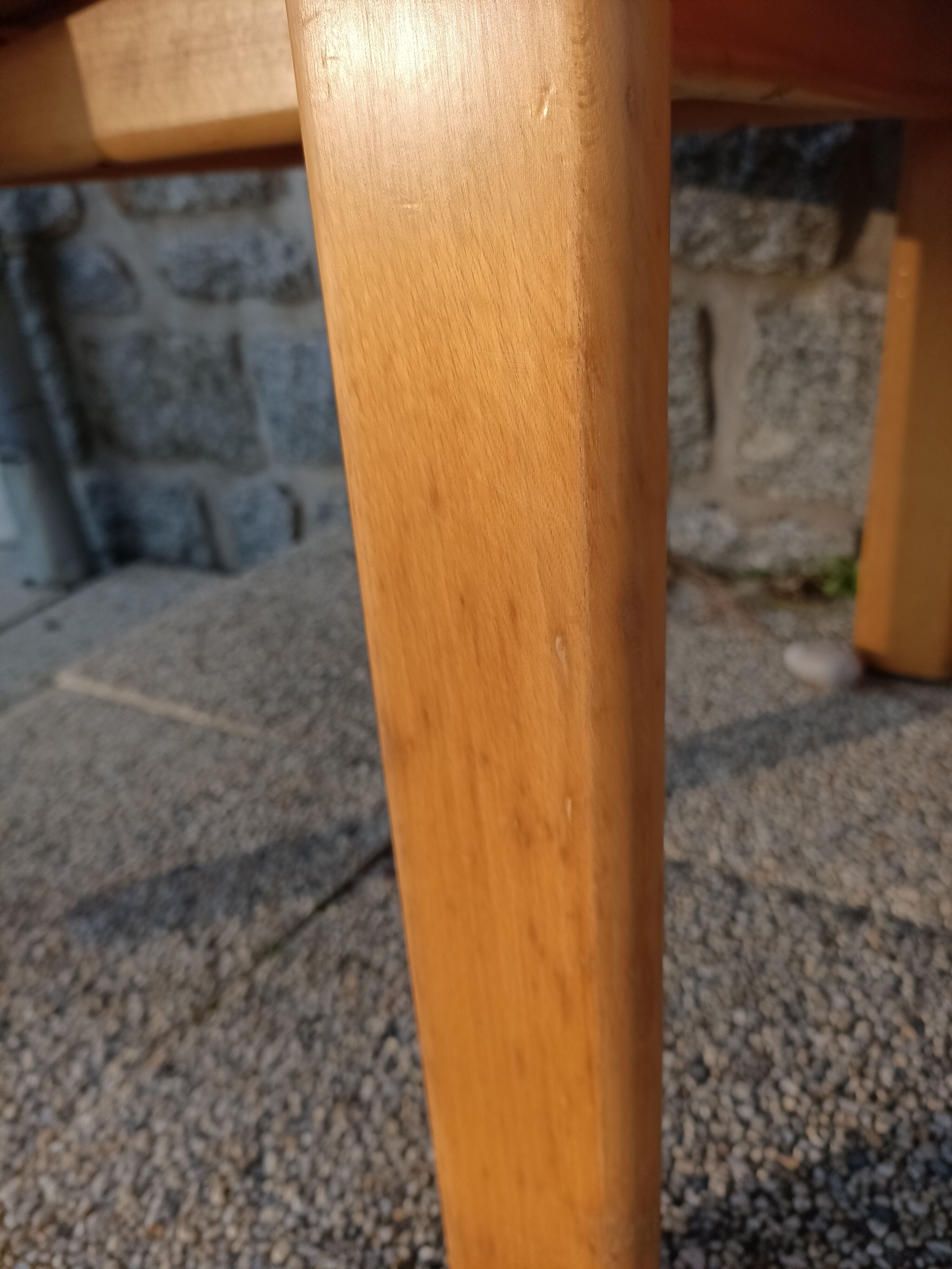 6 Scandinavian wooden chairs