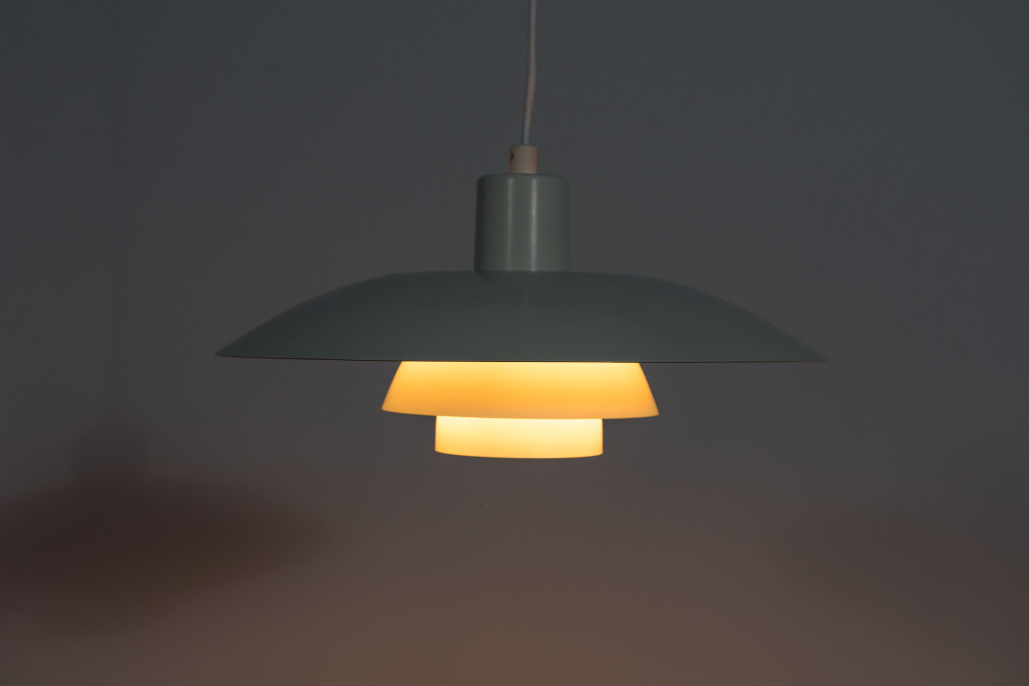 Danish PH4 Pendant Lamp by Poul Henningsen for Louis Poulsen, 1960s