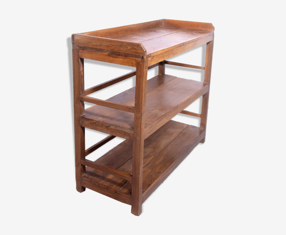 Etagère en teck birman ancien