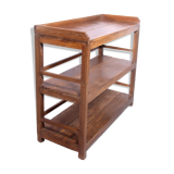 Ancient Burmese teak shelf