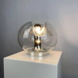 TA21 Futura wavy glass table lamp by Peill and Putzler 1960