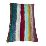 Vintage turkish kilim cushion cover 30x50cm