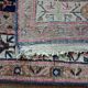 Handmade Persian Veramin hallway rug 264x106cm