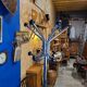 Porte manteau perroquet vintage 70 en chrome