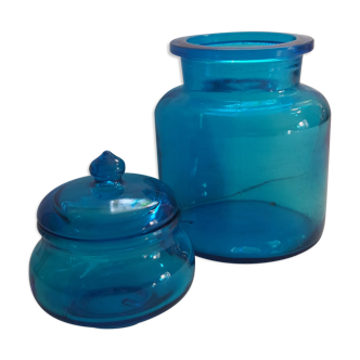 Duo jar and Cabinet