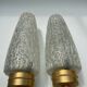 Paire d'appliques en laiton France