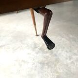 1960s adjustable and expandable dining table