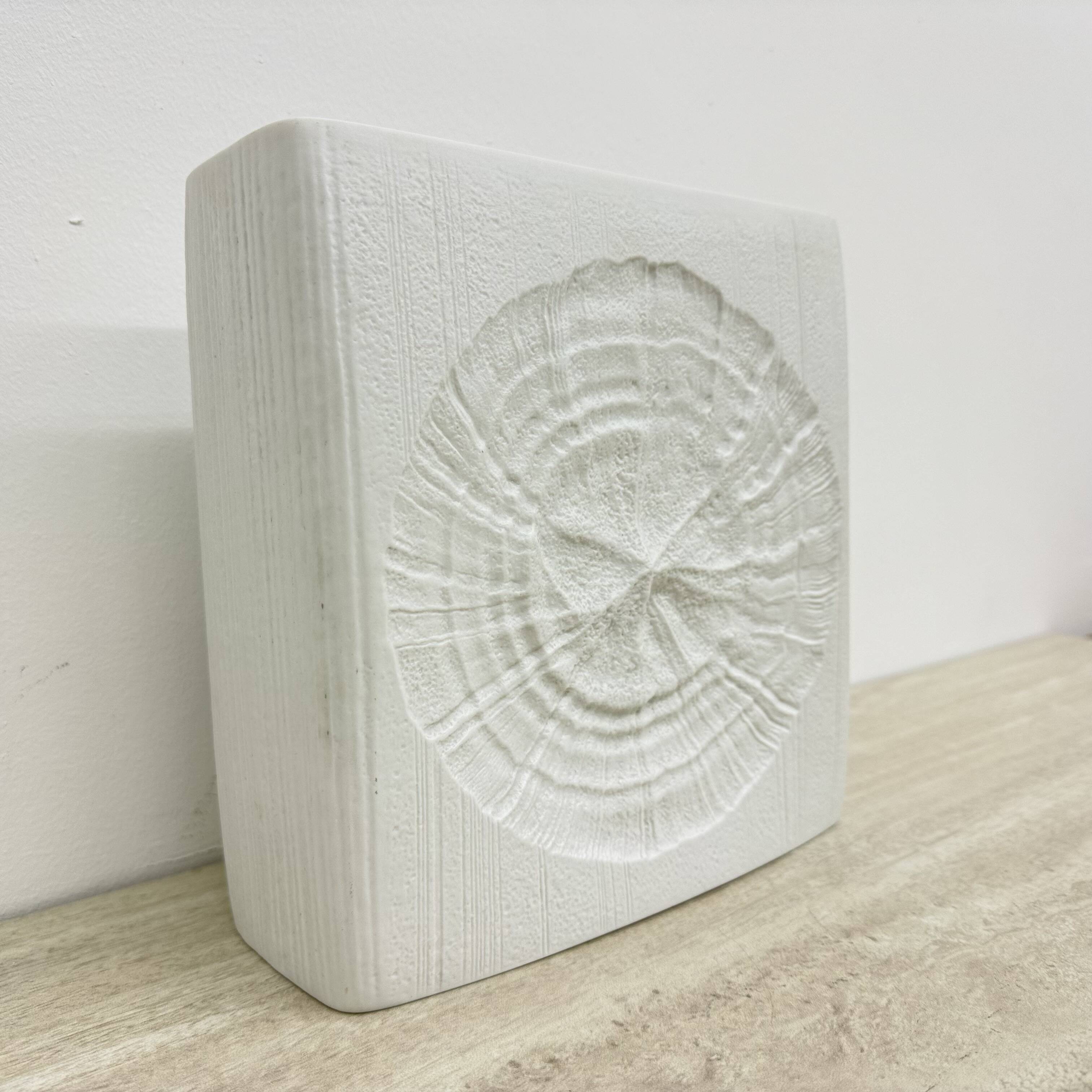 Rare Rosenthal Martin Freyer white ceramic vase , 1960’s