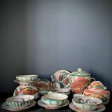 4 assiettes creuses Vallauris