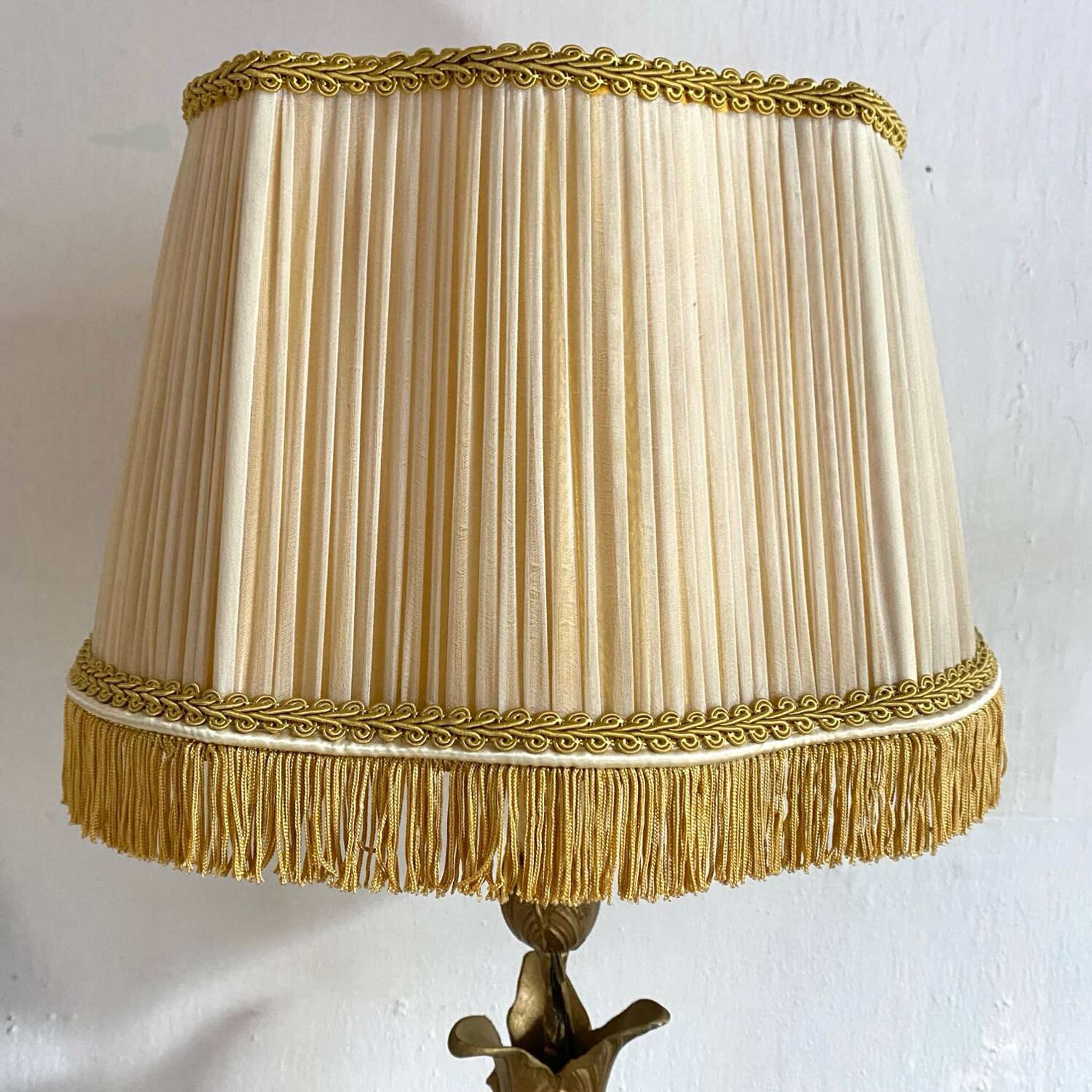 Art nouveau flower lamp 52 cm