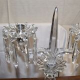 Pair of girandoles chandeliers to pendants