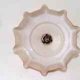 Pink glass hanging lamp