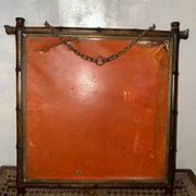 Triptych Mirror Barber Asia Bamboo 1865