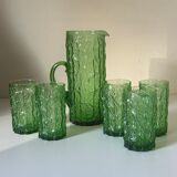 Vintage orangeade service from the 60s