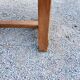 Table de ferme en hêtre et chêne 1 tiroir en ceinture 200cm