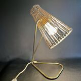 Table lamp by Rupert Nikoll, Vienna, 1960.