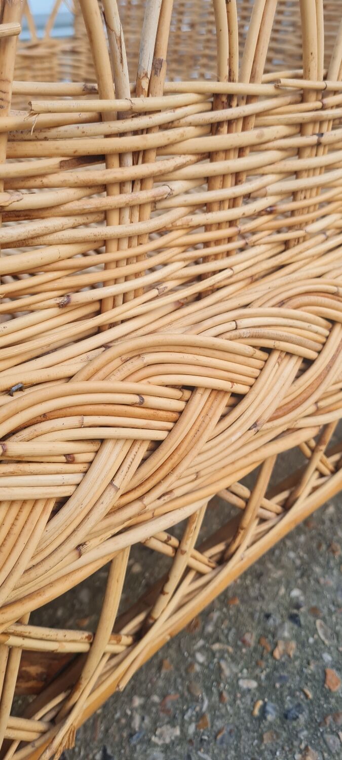 Wicker armchair 1960