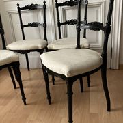 4 chaises volantes Napoléon III