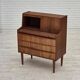Commode danoise des années 1970 avec un miroir pliant, en bois de teck.