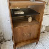 1960s oak storage unit
