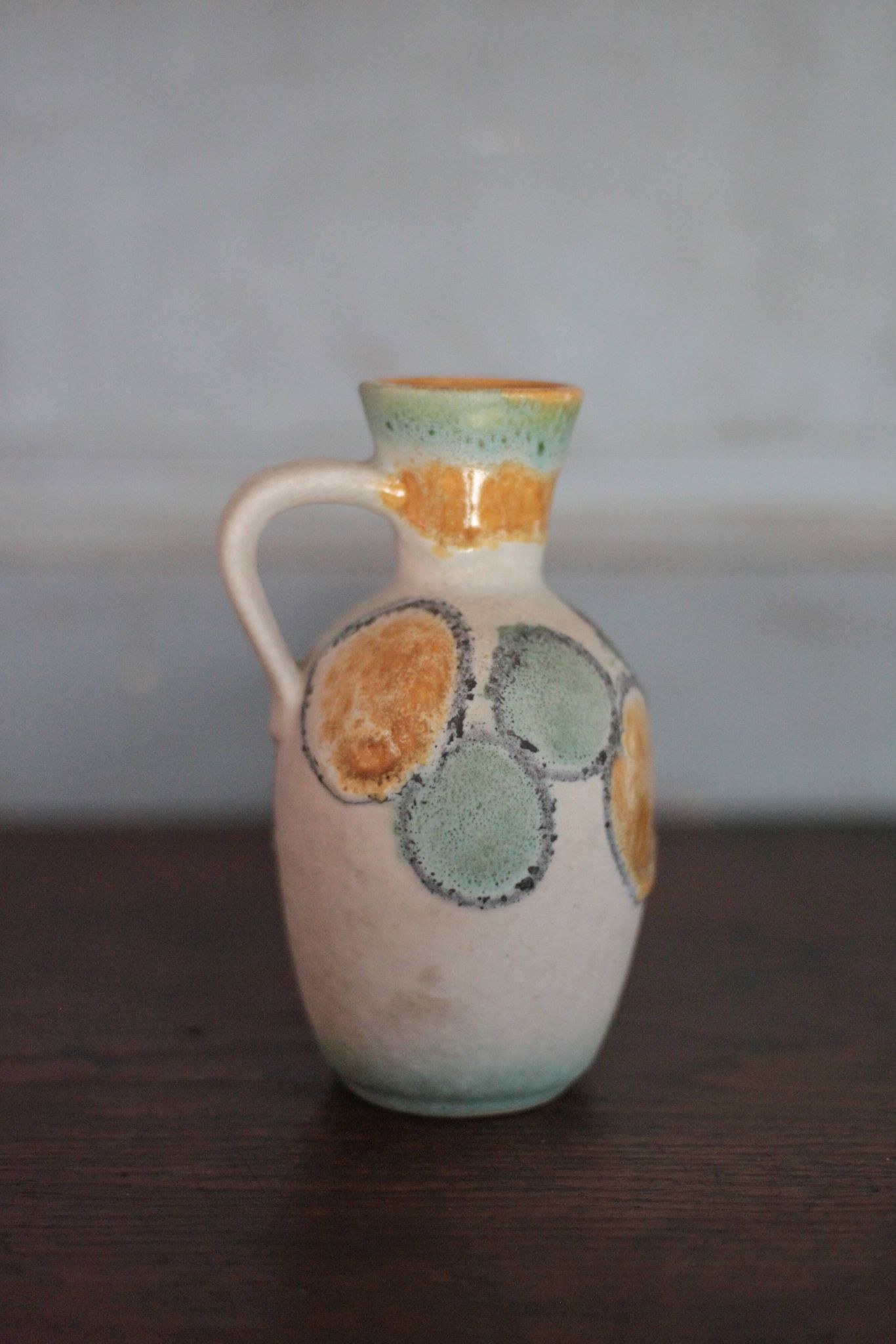 Vase céramique West Germany Bay Keramik, collection, 60's