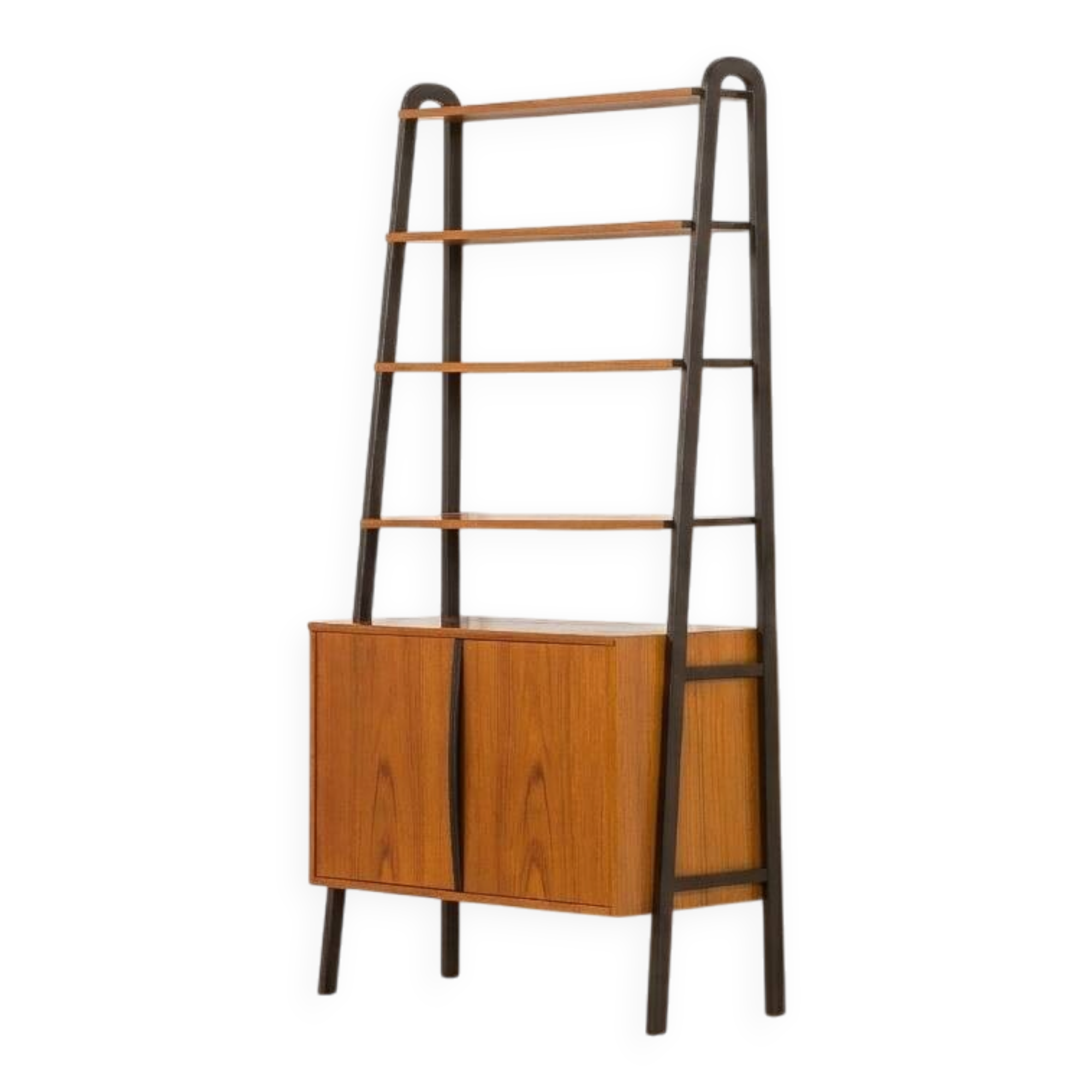 Mid century free standing  wall unit by  BRANTORPS, Sweden 1960s