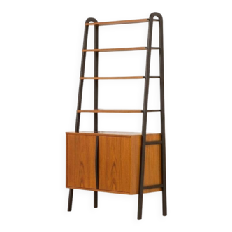 Mid century free standing  wall unit by  BRANTORPS, Sweden 1960s