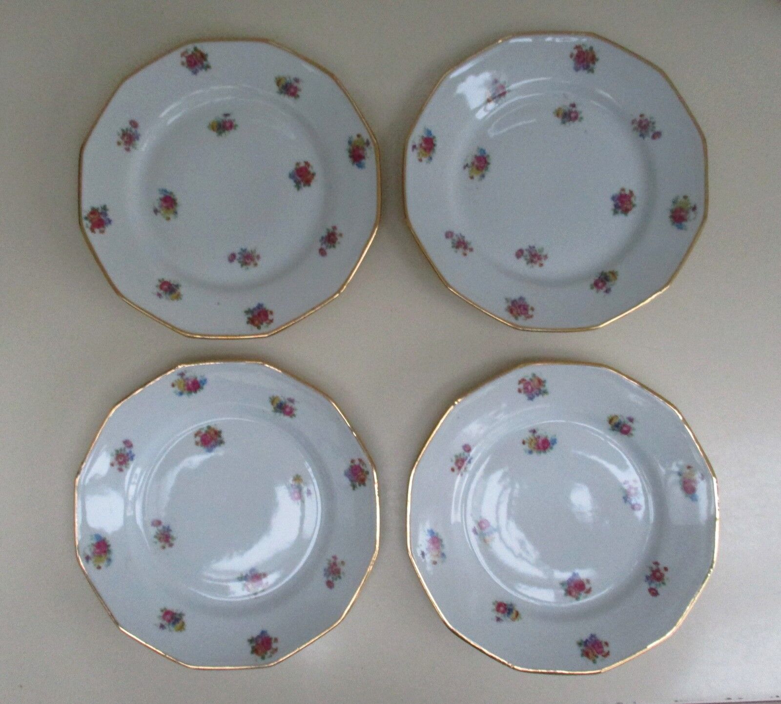Art deco dessert service, PCF France porcelain