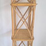 Bamboo wall shelf