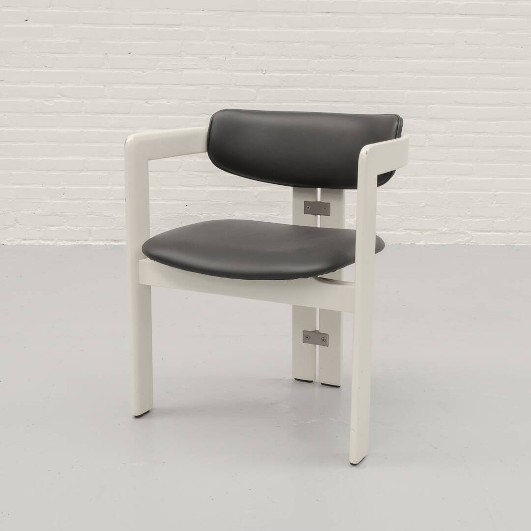 Chaise de salle à manger Pamplona par Augusto Savini pour Pozzi 1970
