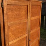 Parisian wardrobe two doors by René Gabriel