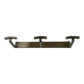 chrome bathroom hook art deco 1950