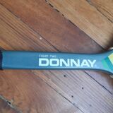 Vintage donnay racket with iron protection